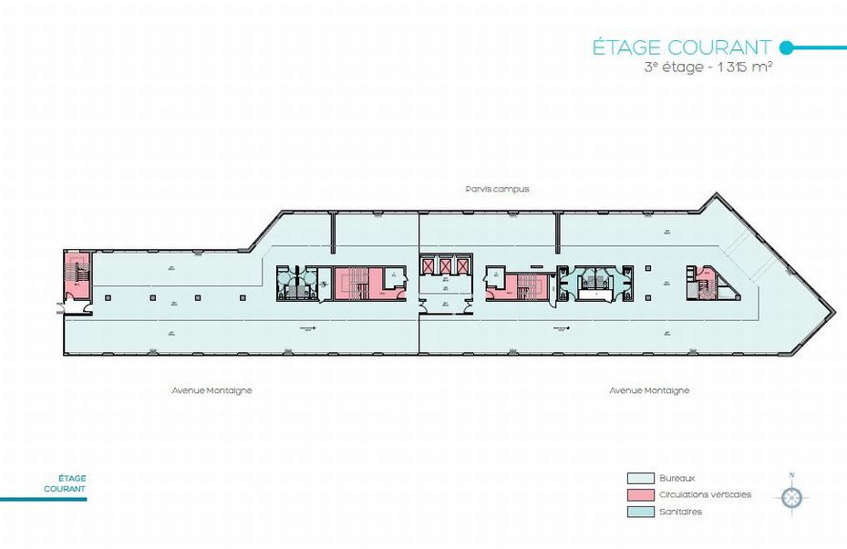Bureau Noisy-le-Grand 3965m² Location bureau Noisy-le-Grand Seine-Saint-Denis OLBUR2107280 27